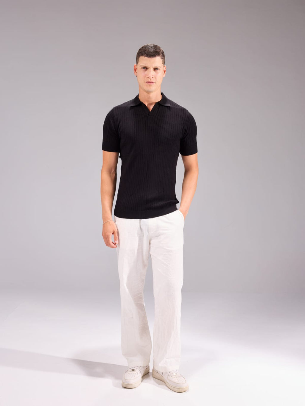 Polo black T shirt