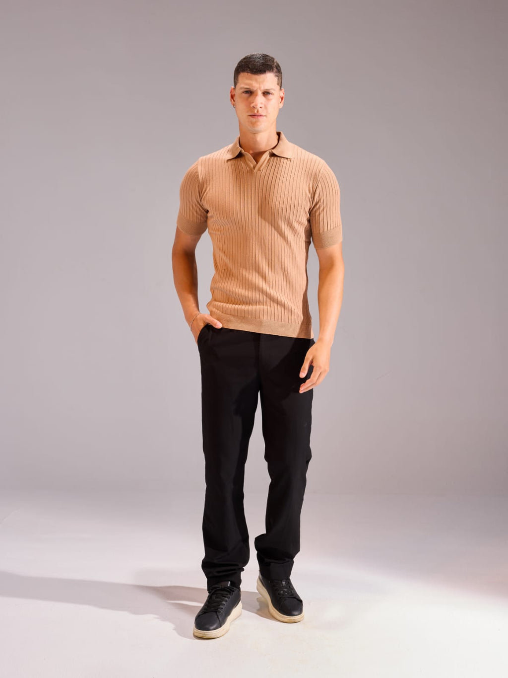 Polo beige T shirt